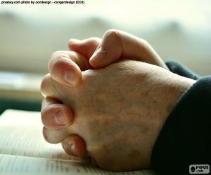 пазл Молиться руки